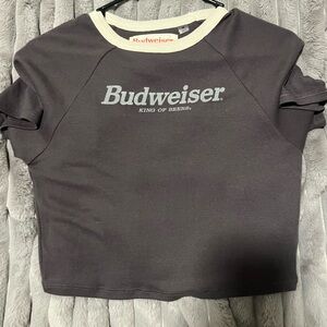 Budweiser grey tshirt